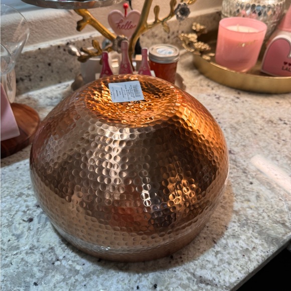 Threshold Copper Aluminum Serving Bowl/Punch - Picture 2 of 8